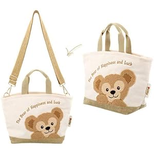 ダッフィー ショルダーバッグ(コーデュロイ) 【東京ディズニーシー限定】2WAY トートバッグ ディズニー グッズ お土…