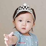 LuxBene（TM）の女の赤ちゃんのヘアアクセサリーヘアリボンバンドプリンセスクラウンヘッドバンドキッド幼児カチューシャ
