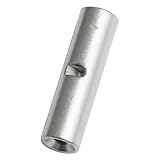 Morris 12119 Non-Insulated Reducing Butt Splice Connector Number-8 To 16-14 Wire Range 100-Pack [並行輸