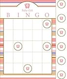 Baby Shower Bingo - Tiny Toes Pink by Creative Party