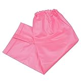 Kangkang @子供キッズボーイズガールズアウトドアPVC防水雨パンツレインコートTrouserスリーブカバー カラー: ピンク