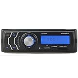 VIGORWORK 12V Bluetooth音楽/電話カーステレオFMラジオMP3オーディオプレーヤーUSB / SD / AUXインダッシュ1ディン