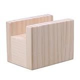 BQLZR 10 x 7 x 7.5 CM木製テーブルデスクベッドRisers Lift家具リフターストレージfor 4 cm 5 cmまでGrooveフィートリフト