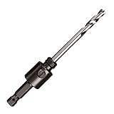 Starrett XA1 Hole Saw Arbor with Carbide Tipped Pilot Drill [並行輸入品]