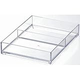 アクセサリー 文具 収納 ライフモデュール システムトレーA6 （2分割） Cr クリア LM-T12