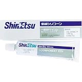 信越化学工業:信越 シーリング 低分子シロキサン低減タイプ 100g 透明 KE4896T-100 型式:KE4896T-100