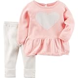 Carter's(カーターズ) 2ピースリトルセーターセット ピンク 上下セット 18ヶ月【並行輸入】