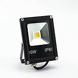 10W LED投光装置 110V 防水スポットライトプロジェクションランプホームガーデンライトLED投光器　フラッドライト　作業灯　10W　家庭電源でもOK　IP65完全防水　屋外照明　ガーデン照明 