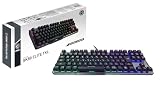 MSI VIGOR GK50 ELITE TKL KAILH BOX WHITE ゲーミングキーボード Kaihl製 Box White軸 テンキーレス 日本語配列 KB766