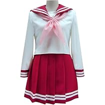 らきすた　泉こなた　コスプレ衣装一式(冬、夏)・オーダーウィッグ Amazon.co.jp: LAOBAO 泉こなた コスプレ ウィッグ 青髪 ロング