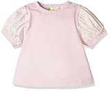 Bijoux & Bee(ビジュー&ビー) ギャザースリーブカットソー<日本製> ピンク M(70-80cm)