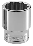 FACOM ソケット 12角 S.17 ソケットサイズ:17mm×ドライブサイズ:1/2インチ×全長:36mm 1個