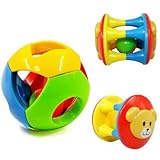 gangnumsky-2pcs Baby Toy Fun Little Loud Jingle Ball,Ring jingle Develop Baby Intelligence,Training 