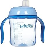 Dr. Brown's Soft Spout Training Cup - Blue - 6 oz by Dr. Brown's [並行輸入品]