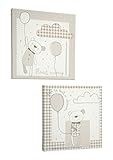 Mamas & Papas Night Time Hugs Canvas Pictures - by Mamas & Papas