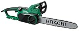 日立工機 電気チェーンソー AC100V ガイドバー400mm ブレーキ付 CS40SB