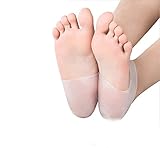 ゲルモイスチャライジングソックスソフトリペアドライクラックヒールホワイト1Pair