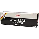 きくや 板ゼラチン リーフ400黒箱 300g