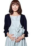 Sweet Mommy 袖リボン ショートボレロ ジャケット M ネイビー