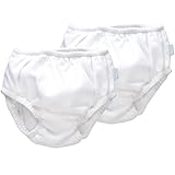 iPlay Ultimate Swim Diaper - White, (6 Months) by i play.