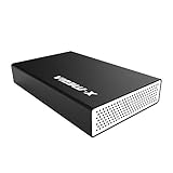 X-MEDIA XM-EN3200 3.5インチ USB 2.0 SATA アルミニウム ハードディスク ドライブ HDD 外付けエンクロージャケース 3.5インチ SATA/SSD ハードディスクドライブ対応