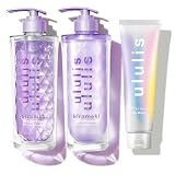 シャンプー トリートメント ウォーターブースターヘアパック セット (340mL / 355g / 150g) ウルリス ululis (PINKme(EXスムージングマスク))