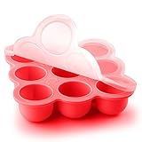 NNROOM ベビーフードコンテナ 離乳食保存容器 ３段９個 シリコントレー フリージング 製氷皿 フタ付き 冷凍 小分け