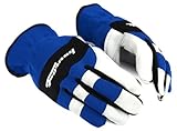 Forney 53078 Goatskin Leather Driver Premium Stretchable Men's Gloves, Medium by Forney