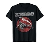 公式スコーピオンズ 7ジャックプラグ ブラック Tシャツ