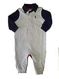 ラルフローレンの子供服　POLO　RALPHLAWREN　ベビーロンパース　６か月（７０ｃｍ） [並行輸入品]