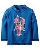 Carter 's Boy 'sブルーL / S Lobster Rashguard カラー: ブルー