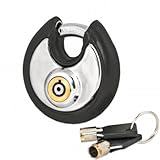 FJMセキュリティ硬化鋼ディスク南京錠with Tubularキー溝 4 Pack SX-795-PK4