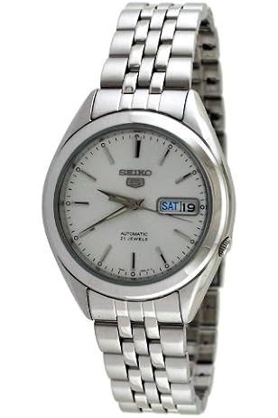 Seiko Men's SNKL15 Stainless Steel Analog with Silver Dial Watch,  Silver/Skeleton : Seiko: Amazon.com.au: Clothing, Shoes \u0026 Accessories