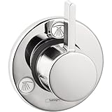 Hansgrohe 04232 S Trio / Quattro切替弁トリム – Lessバルブ、 One Size クローム 04232000 1