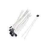 uxcell　サーマルヒューズ　モーター　電気部品　10個入 130摂氏 IC 250V 1A