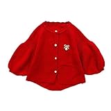 Burning Go ベビー服 カーディガン セーター 厚手 綿 ベビールームウェア 普段着 カジュアル 女の子 冬