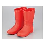 アズワン サニフィット耐油長靴赤女性用２５ｃｍ 2-3812-03