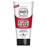 Magic Razorless Cream Shave Extra Strength 6 Oz. (Pack of 3) by SoftSheen-Carson