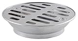 LDR 502 5220 Shower Drain with Strainer, 2-Inch I.P.S., Stainless Steel [並行輸入品]