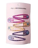 (ウォ２U)Woo2u 6点セット ベビー 女の子 パッチン留め ヘアピン ヘアアクセサリー 可愛い 子供用 髪飾り 髪留め ヘアクリップ（タイプD）