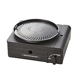 イワタニ カセットコンロ カセットフー マルチスモークレスグリル ブラック CB-MSG-1 日本製