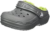 Crocs ユニセックス・キッズ Classic Lined Clog K カラー: グレー
