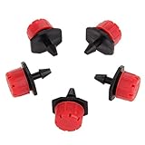 散水ノズル ドリッパー 点滴灌漑 ガーデニング 芝生 花壇 温室 100個入りセット