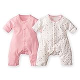 (ニッセン) nissen 綿１００％ ７分袖 カエル コンビ 肌着 ２枚組 ピンク系 身長80cm