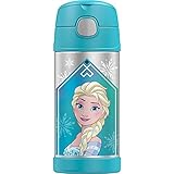 Thermos FUNtainer Bottle Disney Frozen [Blue] [並行輸入品]