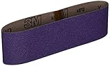 3M 761D, 81410, 3-Inch x 24-Inch Purple Regalite Resin Bond 50 Grit Cloth Sanding Belt [並行輸入品]