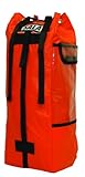 3M DBI-SALA Rollgliss Technical Rescue 8700223 50 Liter Rope Bag, Orange, Large, Fits Rope 655 ft x 