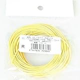 サンコー UL1007 AWG26 黄 1.3mm 10m(±2%) UL1007黄AWG26L10
