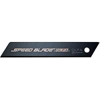 オルファ(OLFA) カッター替刃 スピードブレード(大) 20枚入り クリップ付き新替刃ケース 折る刃式カッターナイフ替刃 大型刃 LBSP20K