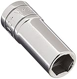 SK Hand Tool 40414 0.38 in. Drive, 6-Point Deep Fractional Socket - 0.4 4 in.